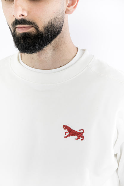 Sweat Escadre  rouge rubis